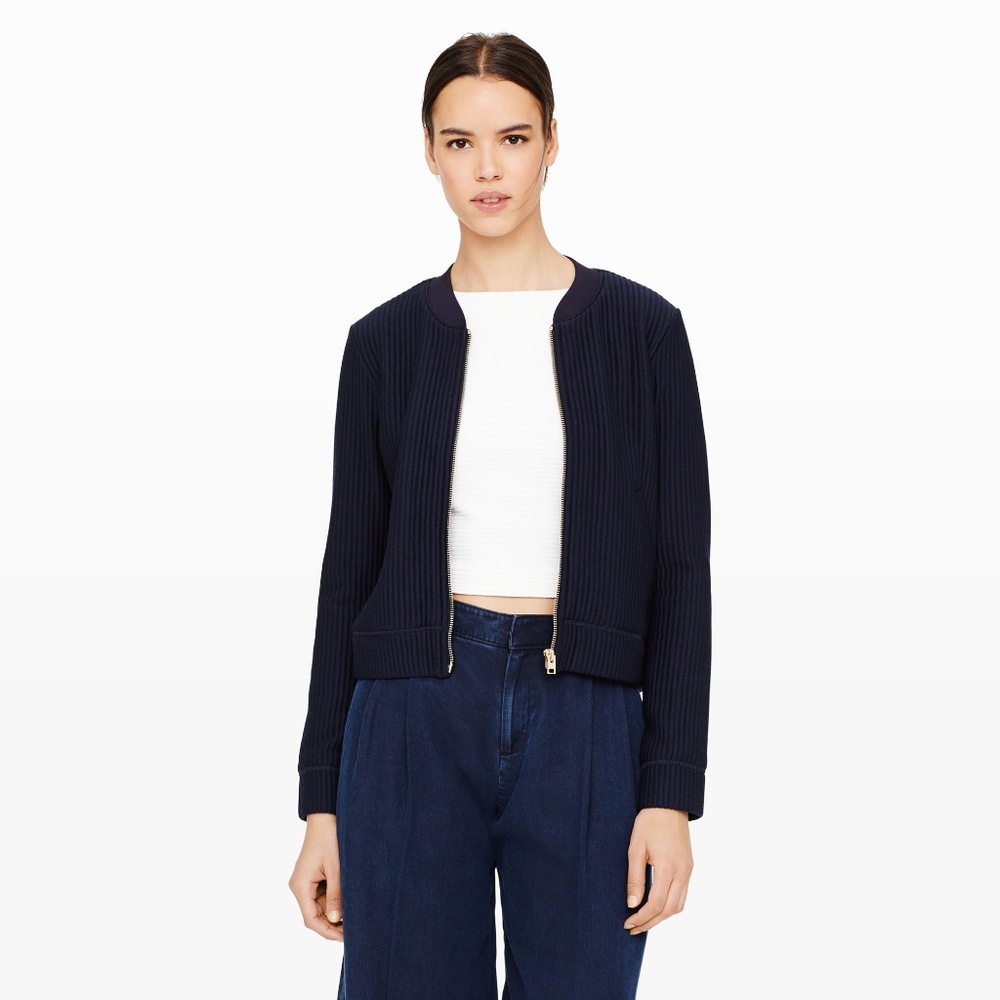 Club Monaco Alexina Jacket in Aviator Navy